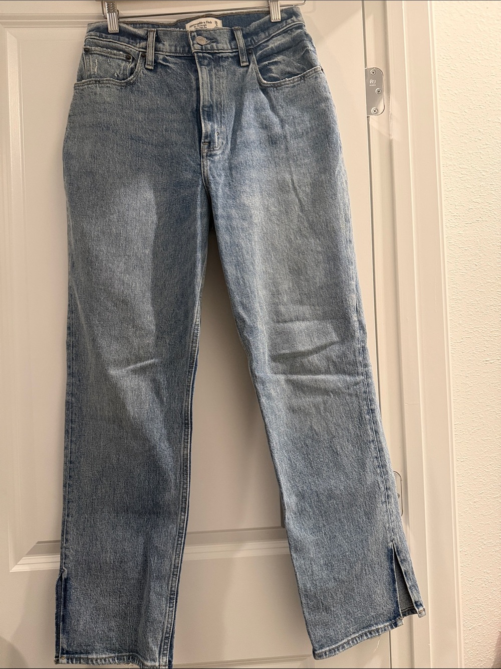 Abercrombie & Fitch The 90s straight Ultra High Rise